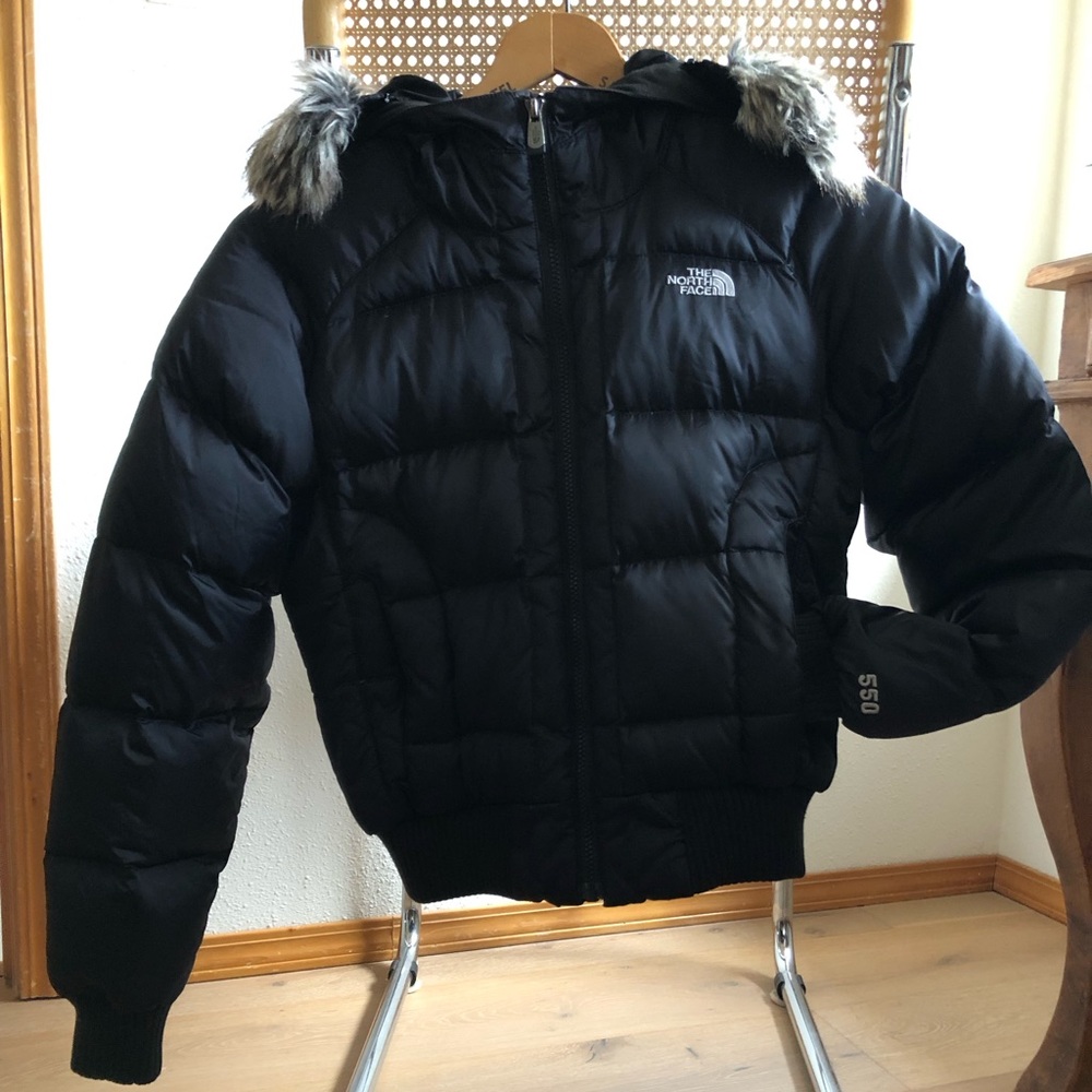 North Face 350 Goose Down Bomber Jacket